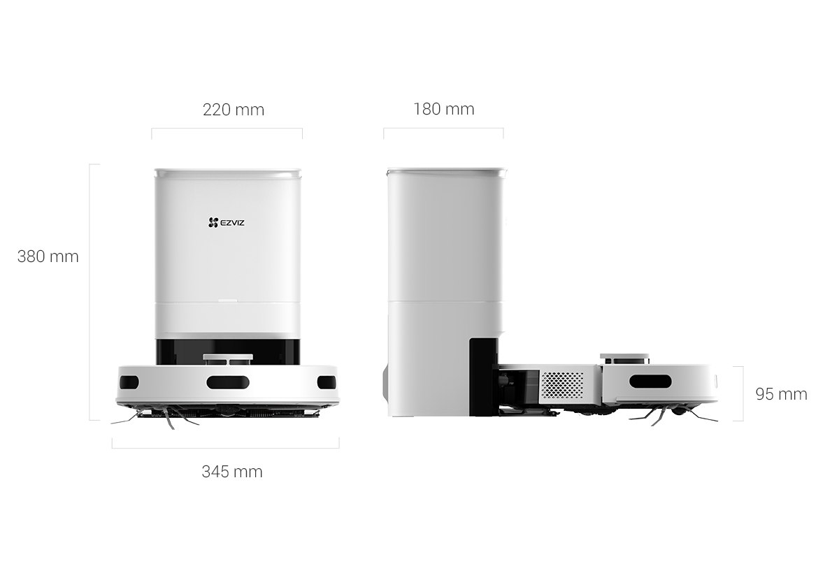 Robot hút bụi và lau nhà EZVIZ RE5 PLUS (CS-RE5P-TWT2)